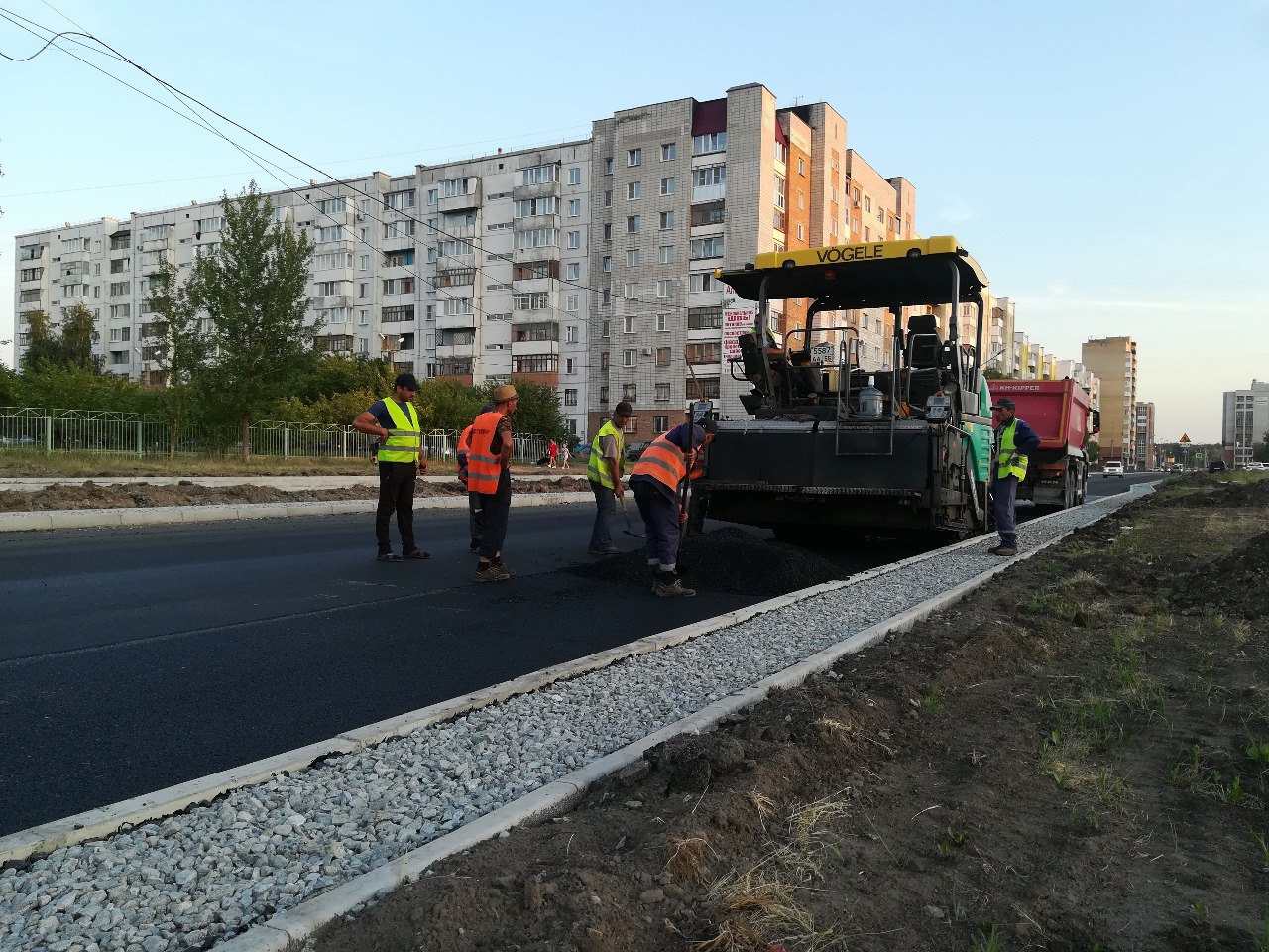 В Омске завершают ремонт дорог #Омск #Общество #Сегодня