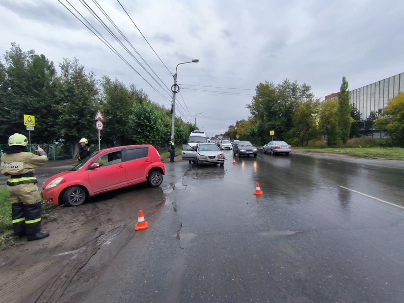 Омичка совершила ДТП, в котором пострадали 3 человека #Омск #Общество #Сегодня