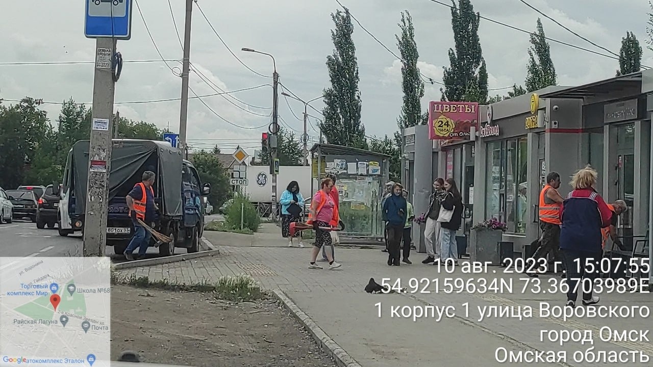 Коммерсанты вывозят мусор на контейнерные площадки Омска и не хотят платить #Новости #Общество #Омск
