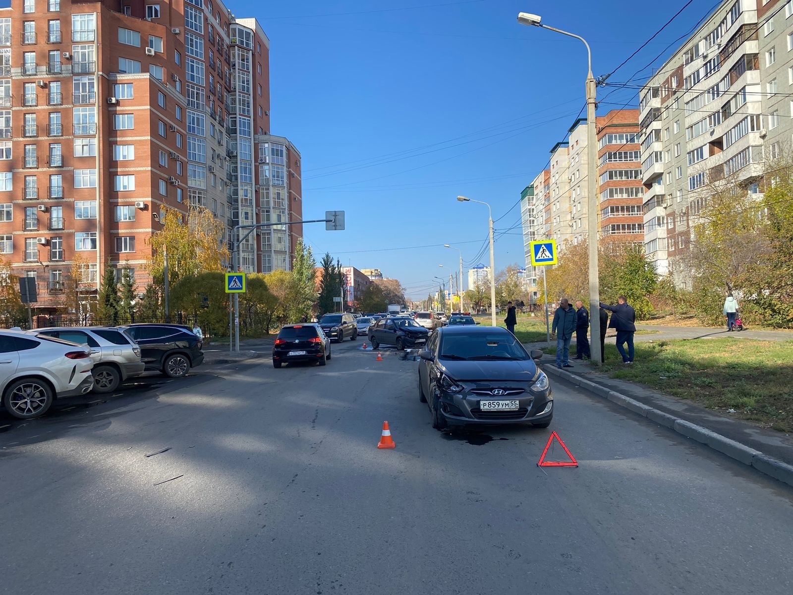 В аварии в центре Омска получили травмы двое детей #Новости #Общество #Омск