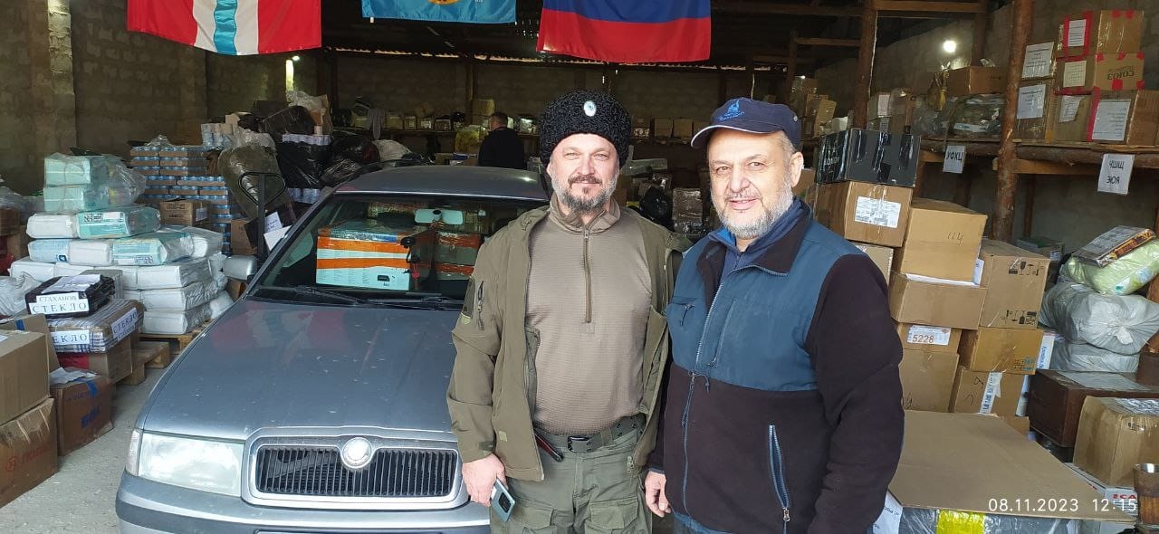 Глава Омского района сопроводил гуманитарный груз в Луганск #Новости #Общество #Омск