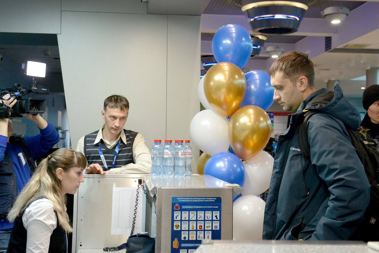 Омский аэропорт зарегистрировал 1,5-миллионного пассажира #Омск #Общество #Сегодня