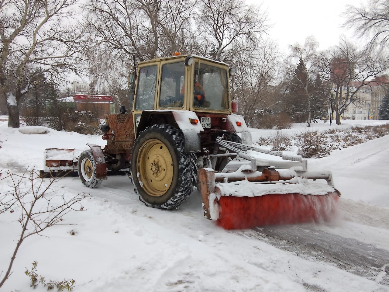 Пусть все недовольные уборкой снега уезжают из Омска» #Омск #Общество  #Сегодня