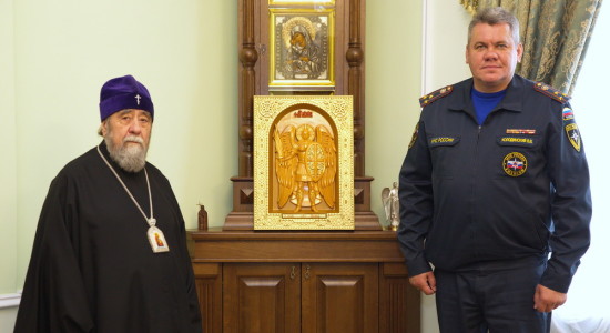 Хоценко сделал бывшего омского митрополита Владимира почетным гражданином области #Омск #Общество #Сегодня