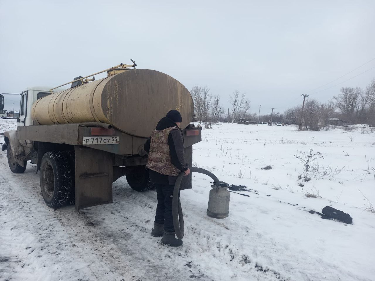 Жители деревни в Омской области остались без воды #Омск #Общество #Сегодня