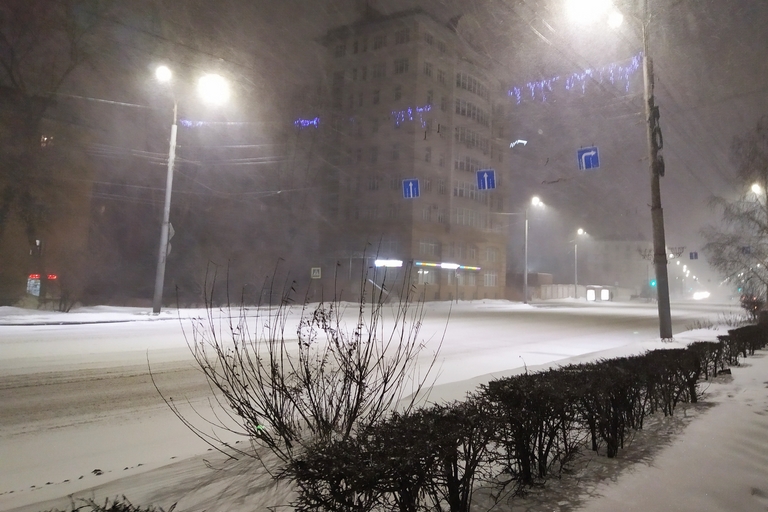 На выходных омичей ожидают сильные порывы ветра и снежные заносы #Омск #Общество #Сегодня
